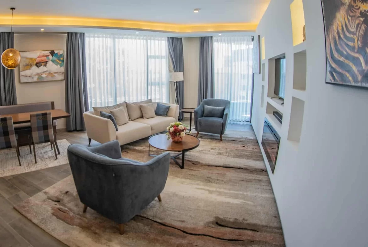 Furnished 2 bedroom duplex in Kilimani